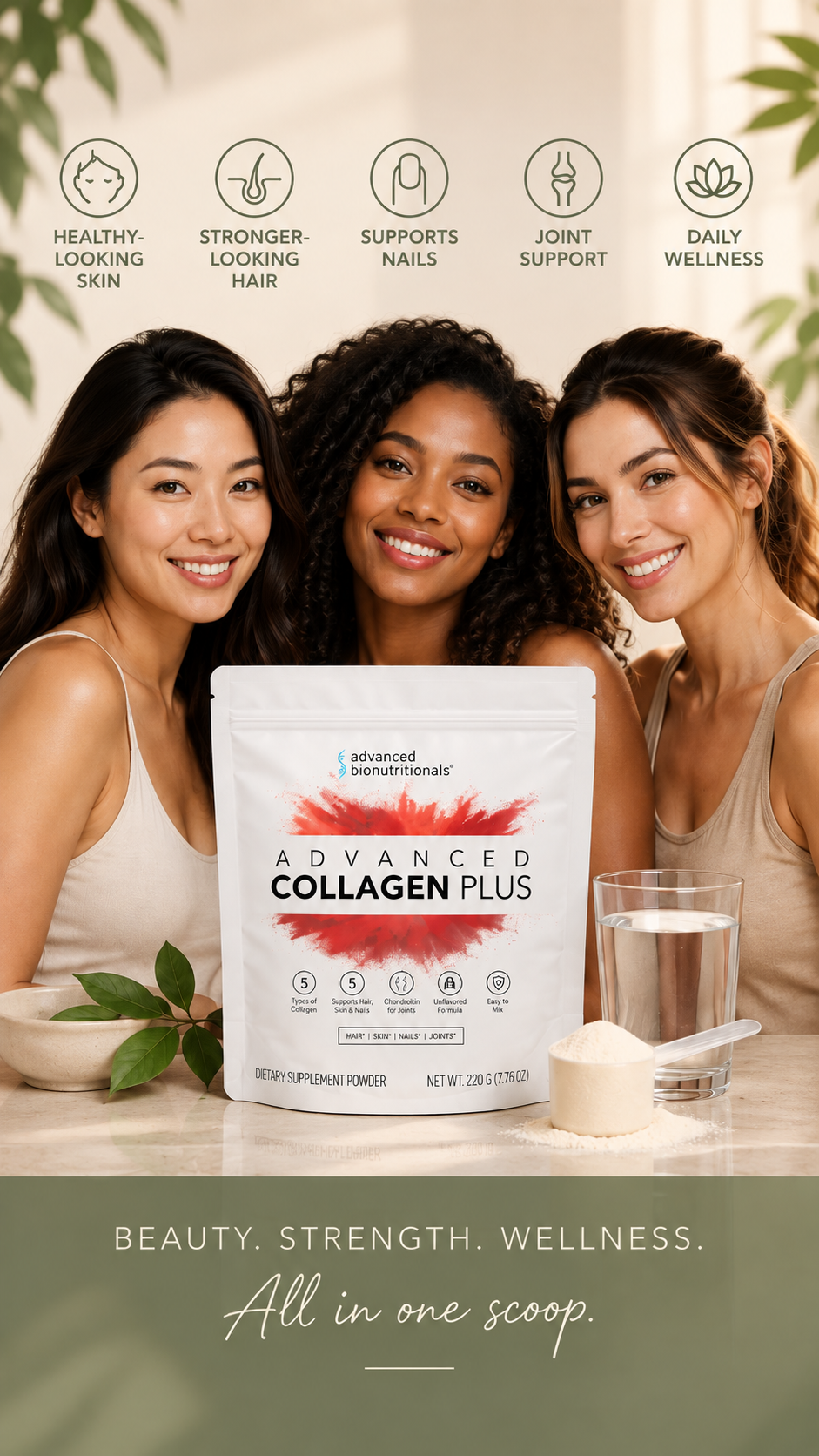 Advanced Collagen PLUS collagen powder